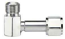 DISS 1240 O2 1.5" NIPPLE AND NUT TO DISS M 90 Medical Gas Fitting, DISS, 1240, O2, Oxygen, male DISS 1240 to female DISS 1240, DISS Elbow, DISS 90 Degrees